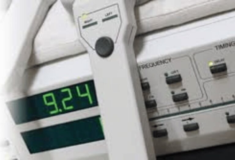 Biofeedback-maskine til rygestopbehandling i klinikken